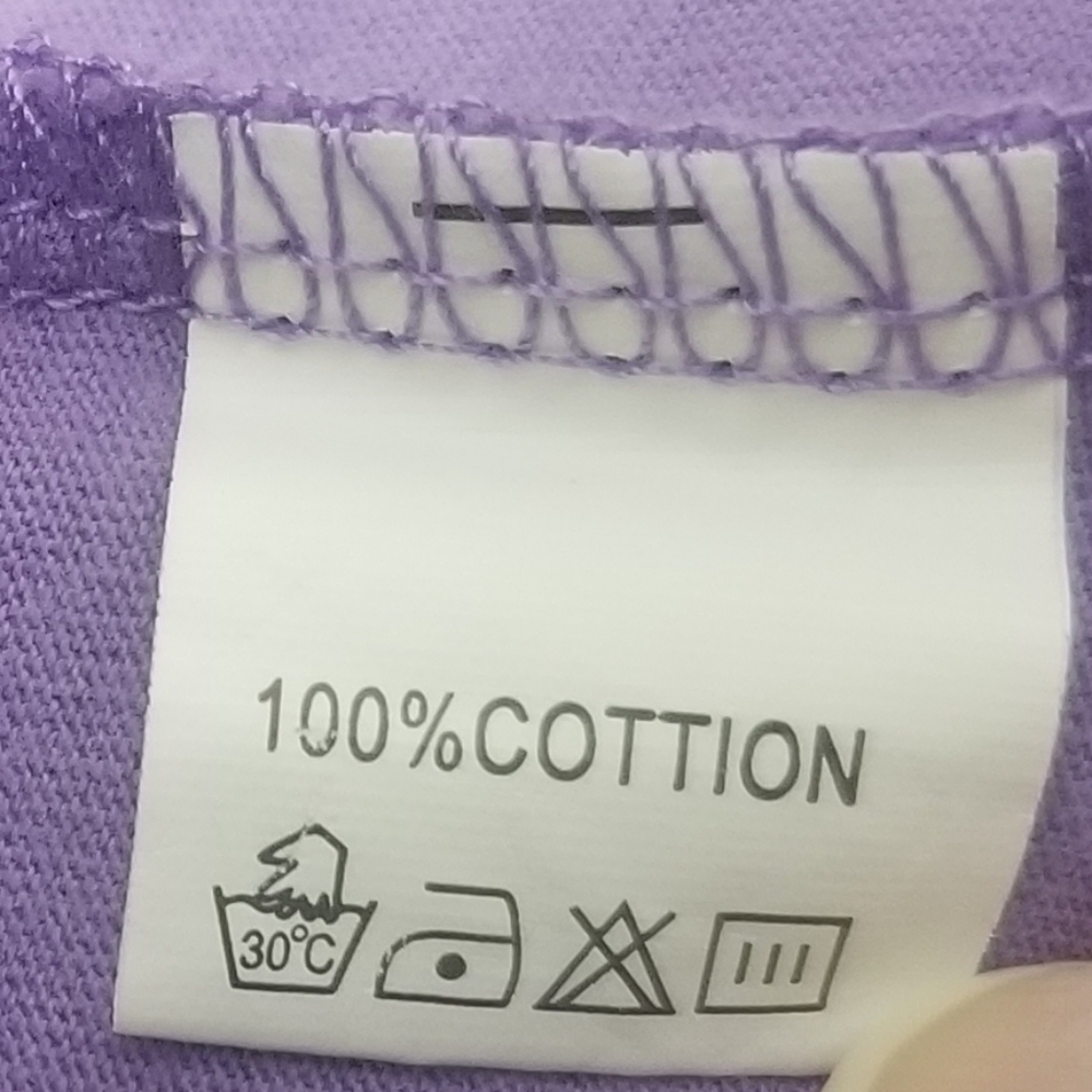 EUC purple "Blessed to be called Grandma" cotton shirt - Picture 5 of 6